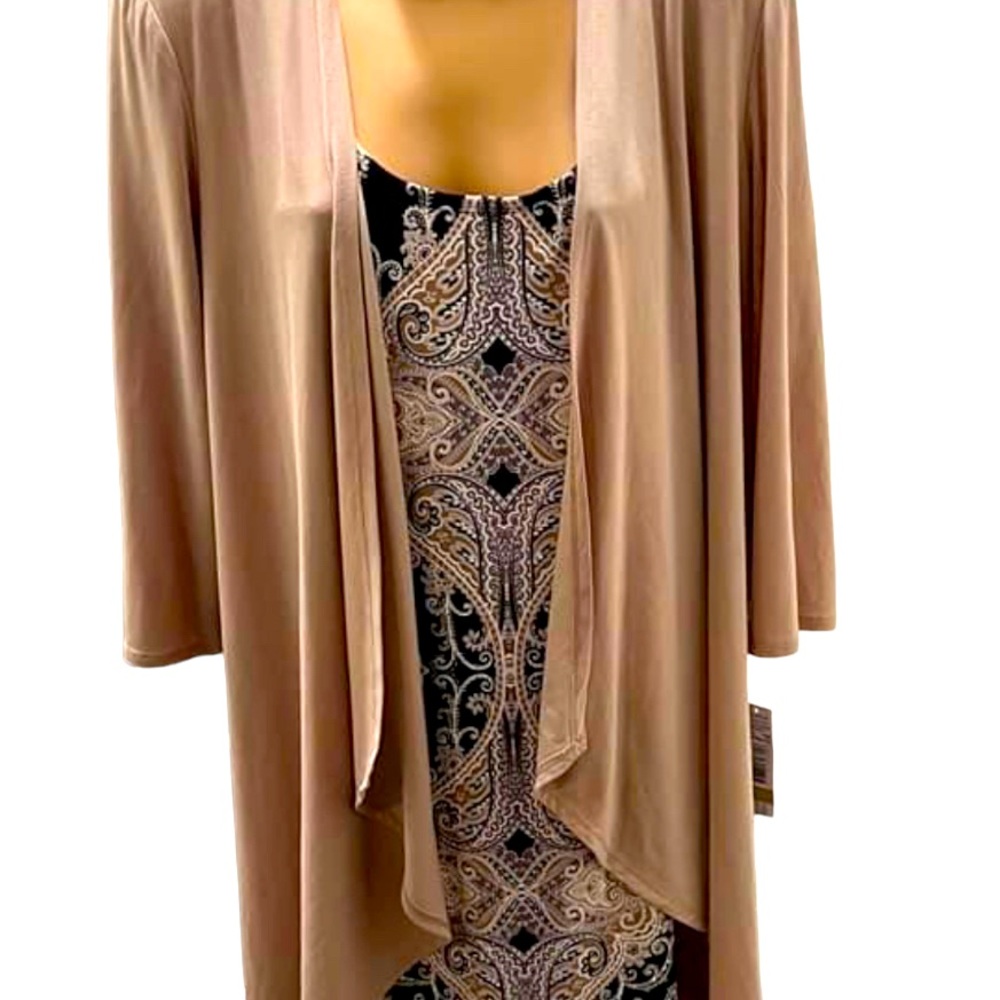 2 PC Pullover Dress w/jacket RM Richards BNWT. SIZE 14
